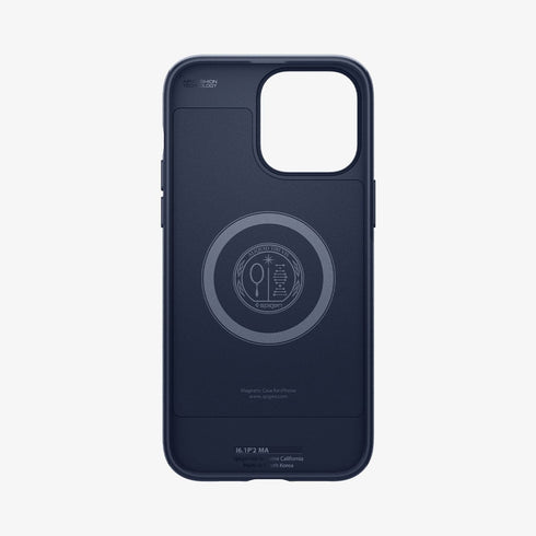 ACS04844 - iPhone 14 Pro Max Case Mag Armor (MagFit) in matte black showing the back